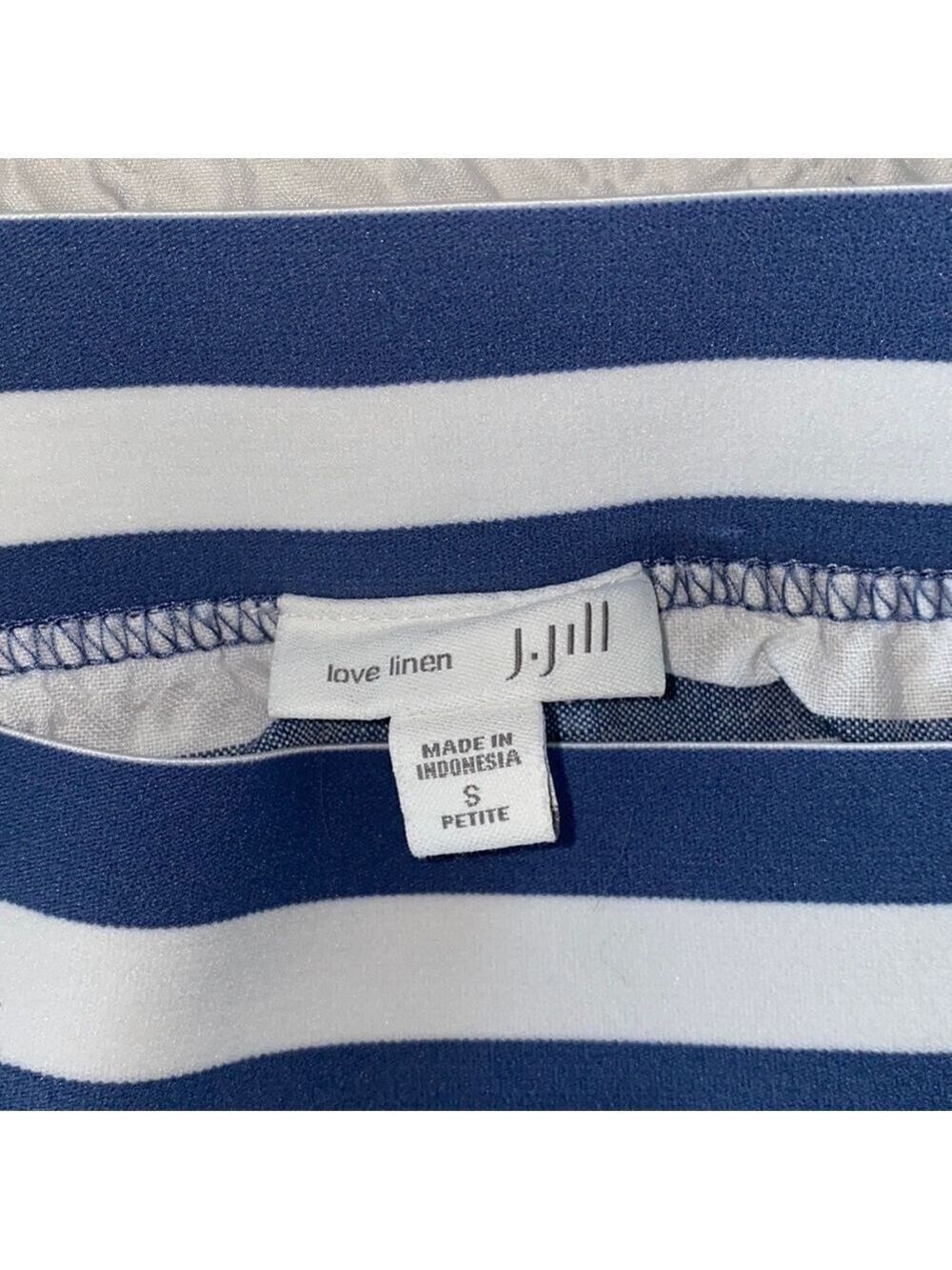 J. Jill Love Linen Striped Maxi Skirt - Picture 7 of 9